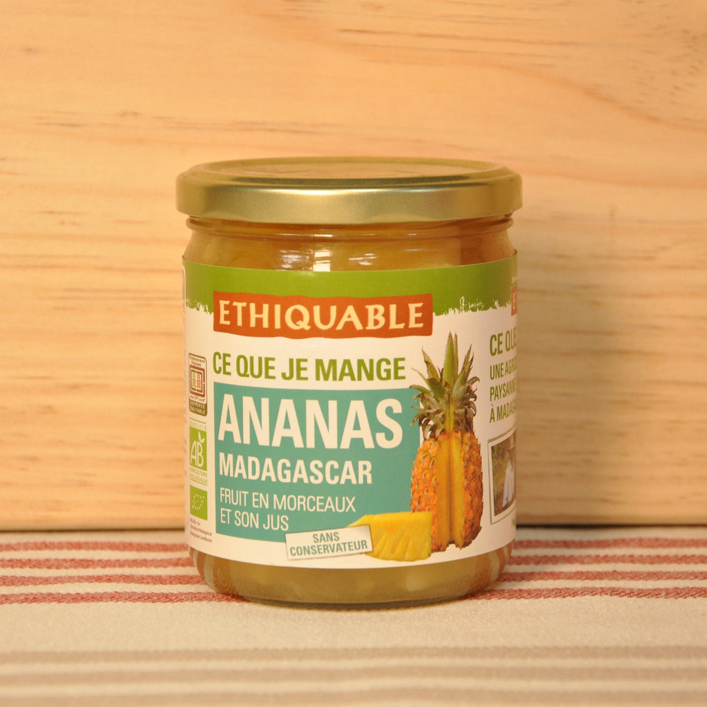 Ananas entier et son jus BIO - 420g Ethiquable vrac-zero-dechet-ecolo-saint-andre-cubza