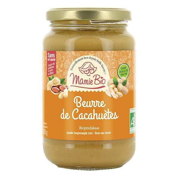Beurre de cacahuètes 100% BIO - 350g Mamie Bio vrac-zero-dechet-ecolo-saint-andre-cubza