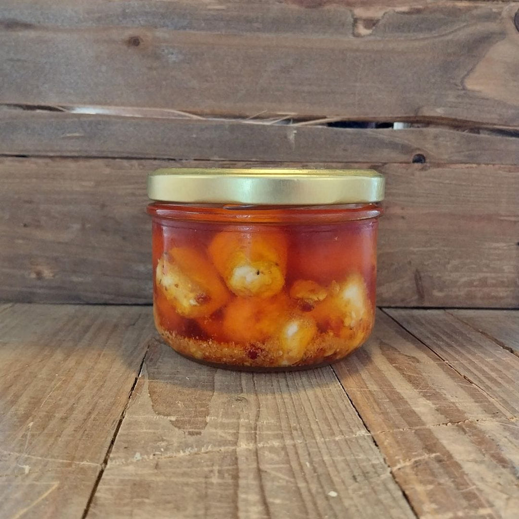 Bouchons marinés tomates & poivrons BIO - 100g Aux Brebis Délices vrac-zero-dechet-ecolo-saint-andre-cubza