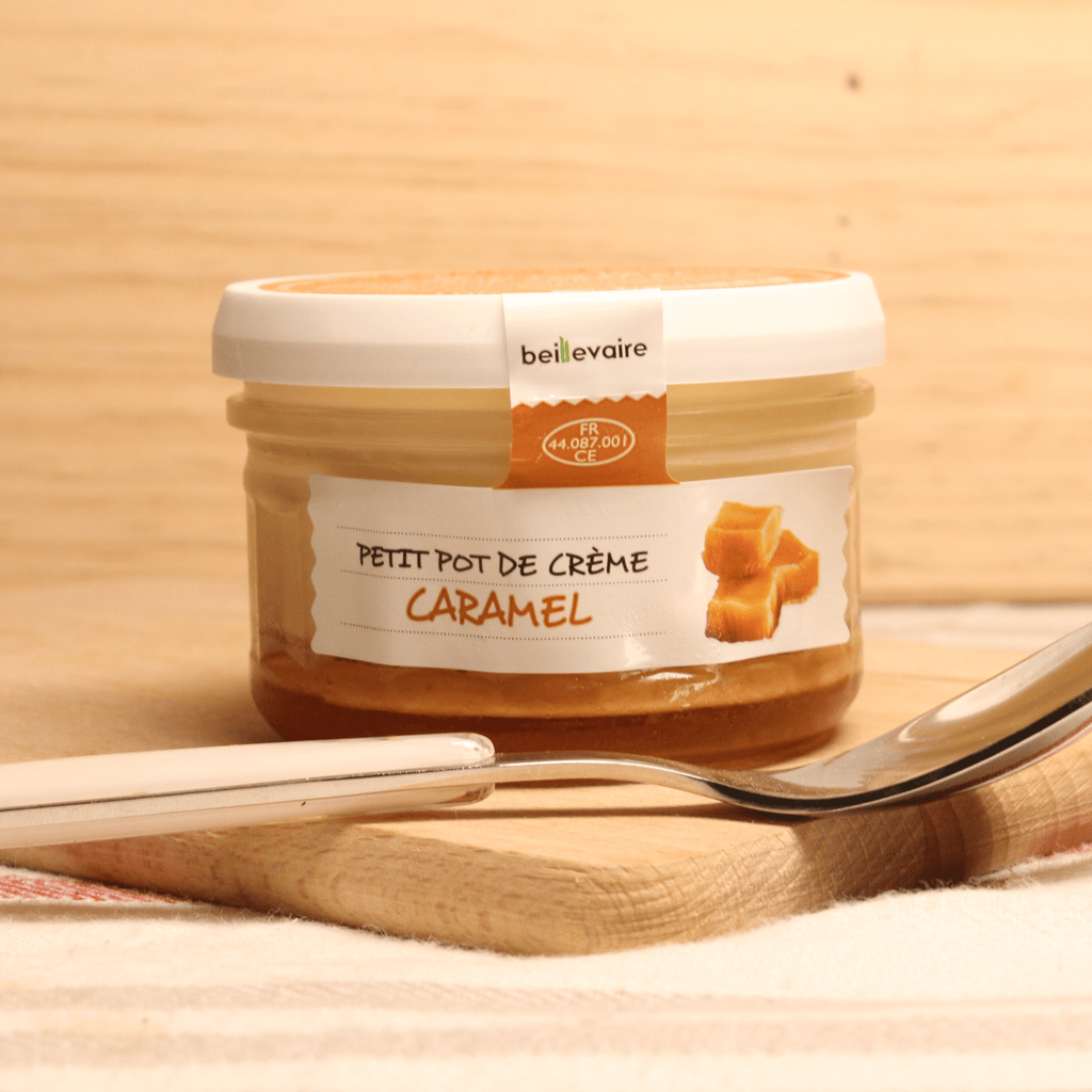 Petit pot de crème caramel - 100g Beillevaire vrac-zero-dechet-ecolo-saint-andre-cubza
