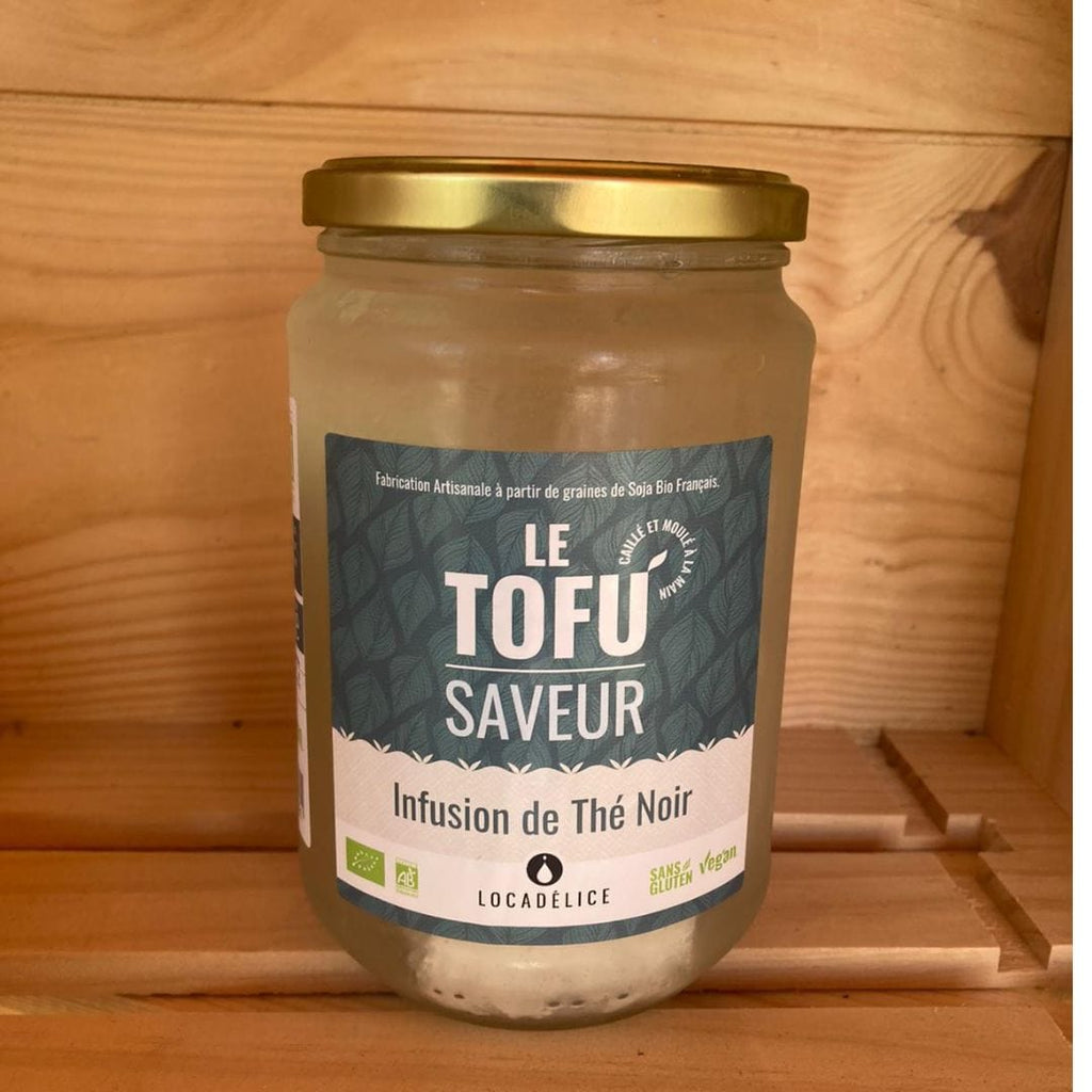 Tofu frais infusion Thé noir BIO - 180g Locadélice vrac-zero-dechet-ecolo-saint-andre-cubza