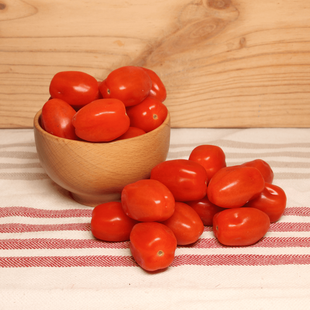 Tomates cerises allongées coeur de pigeon France BIO - 250g Pronadis vrac-zero-dechet-ecolo-saint-andre-cubza