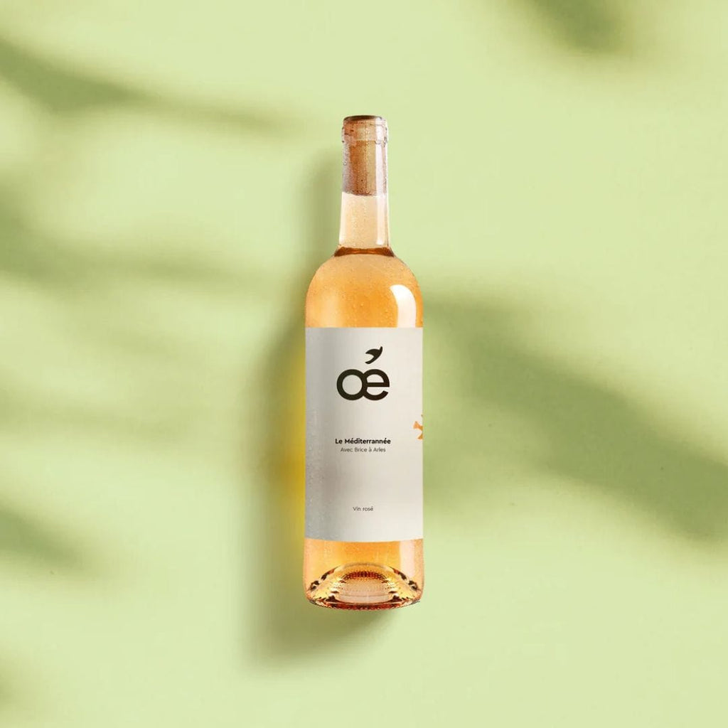 Vin rosé BIO - Le Méditerranée - 75cl Oé - Le Bien par le Bon vrac-zero-dechet-ecolo-saint-andre-cubza