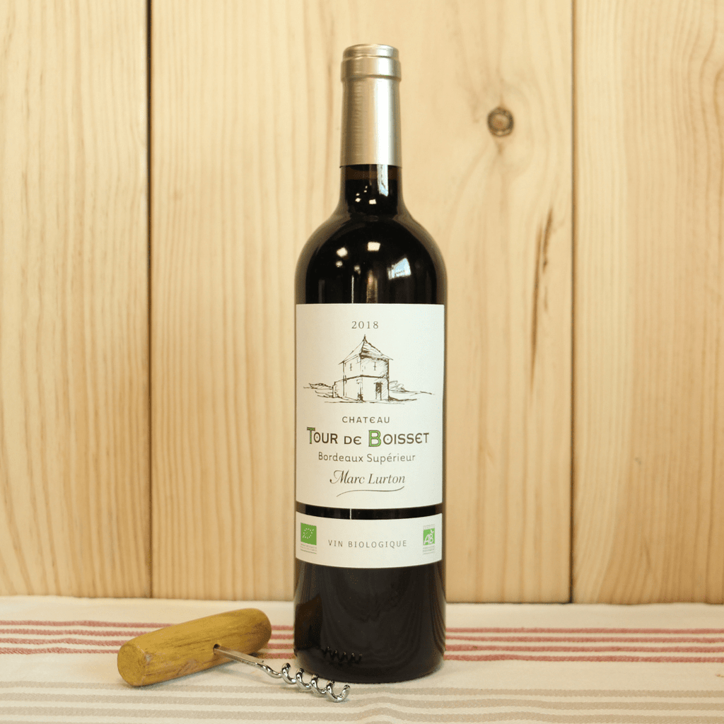 Vin rouge BIO - Château Tour de Boisset - AOC Bordeaux Supérieur - 75cl Château Tour de Boisset vrac-zero-dechet-ecolo-saint-andre-cubza