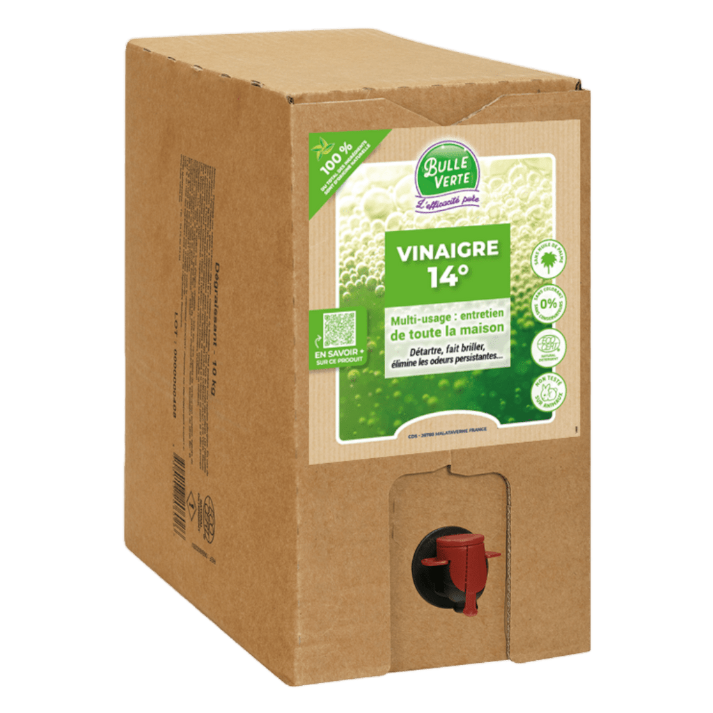 Vinaigre ménager 14° - BIB 10L Bulle Verte vrac-zero-dechet-ecolo-saint-andre-cubza