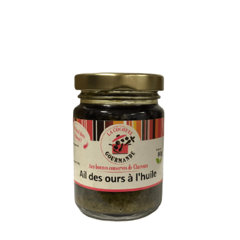 Ail des ours à l'huile (80g) - BIO La Cocotte Gourmande vrac-zero-dechet-ecolo-saint-andre-cubza