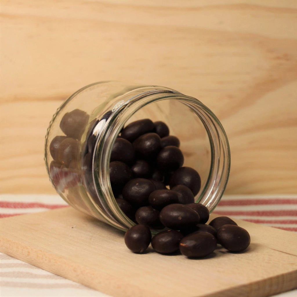 Amandes enrobées chocolat noir 74% BIO - 150g Belledonne vrac-zero-dechet-ecolo-saint-andre-cubza