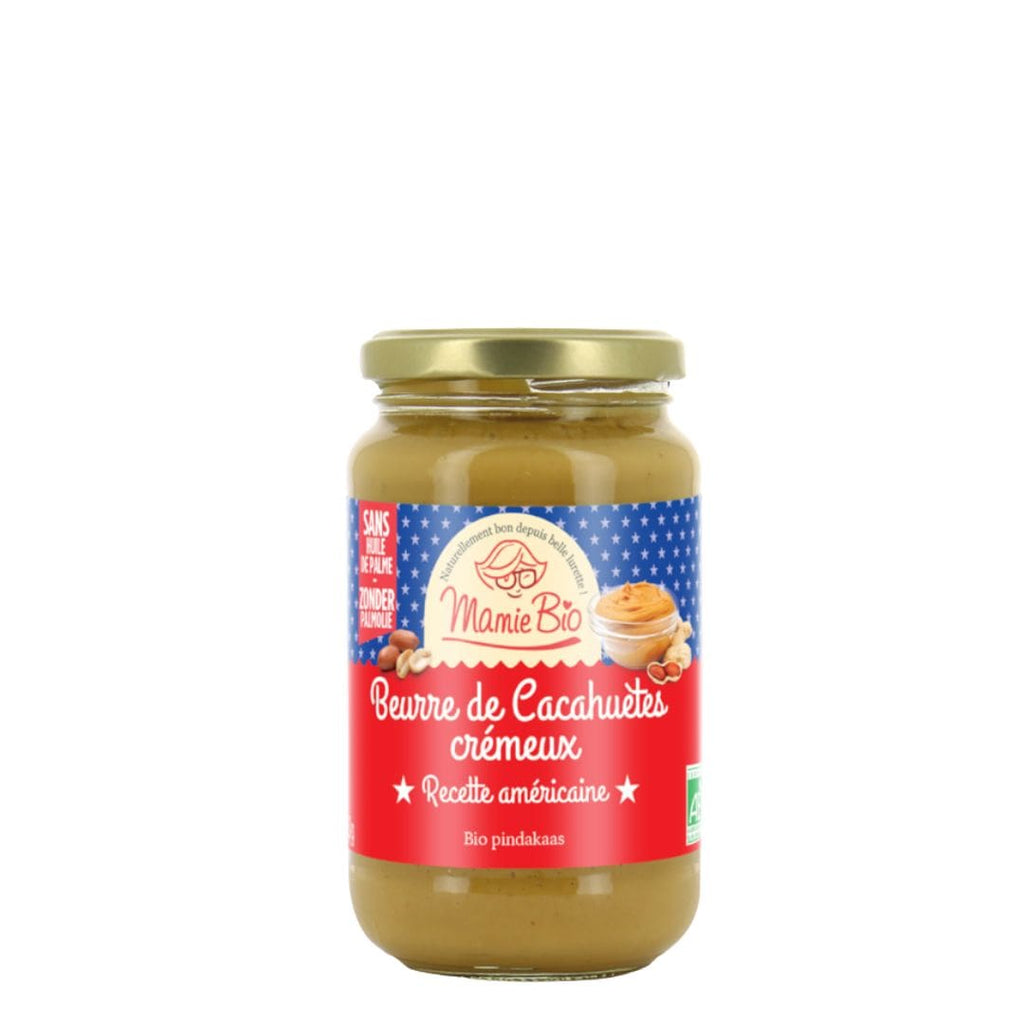 Beurre de cacahuètes crémeux (350g) - BIO Mamie bio vrac-zero-dechet-ecolo-saint-andre-cubza