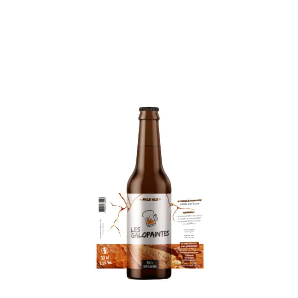 Bière artisanale blonde Pale Ale - Les GaloPAINtes - 75cl Les GaloPAINtes vrac-zero-dechet-ecolo-saint-andre-cubza