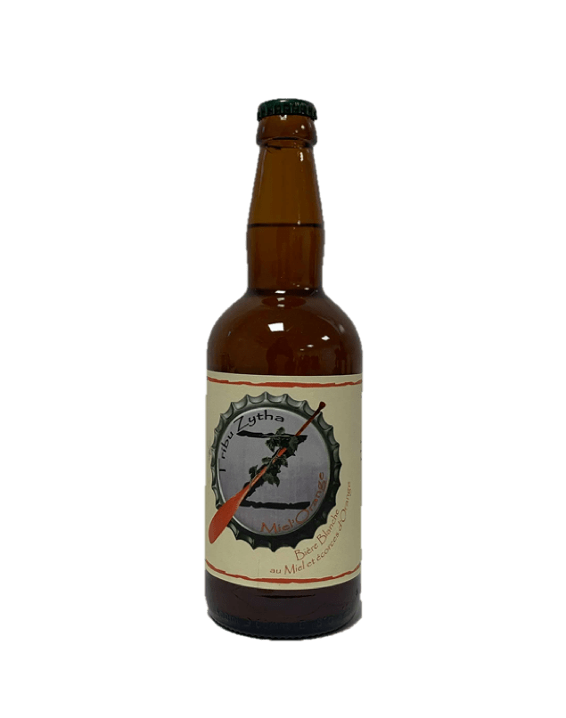 Bière blanche "Miel'Orange" (50cl) Tribu Zytha vrac-zero-dechet-ecolo-saint-andre-cubza
