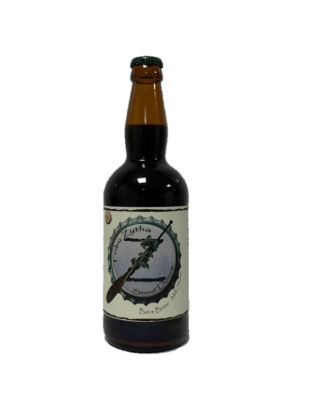 Bière Brune "Stout'Douce" (50cl) Tribu Zytha vrac-zero-dechet-ecolo-saint-andre-cubza