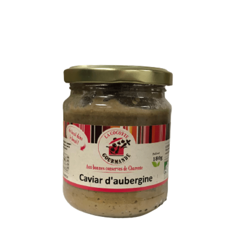 Caviar d'aubergine (180g) - BIO La Cocotte Gourmande vrac-zero-dechet-ecolo-saint-andre-cubza