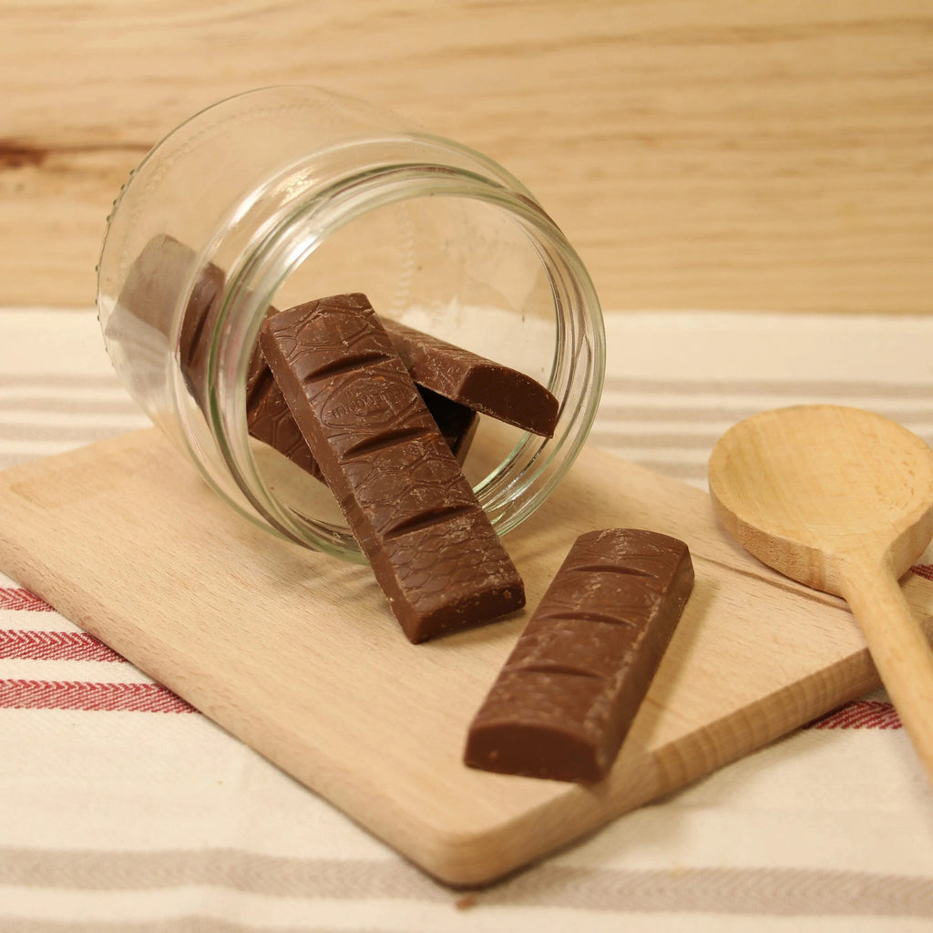Chokobar chocolat au lait et éclats de noisettes BIO - 5 pièces - env. 100g Belledonne vrac-zero-dechet-ecolo-saint-andre-cubza