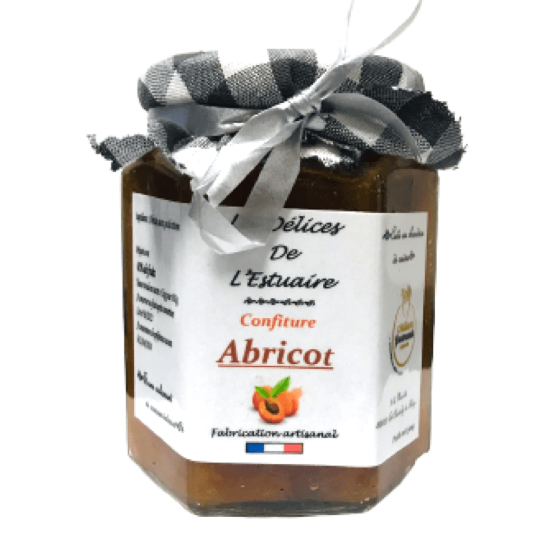 Confiture d'abricot (300g) Délices de l'Estuaire vrac-zero-dechet-ecolo-saint-andre-cubza