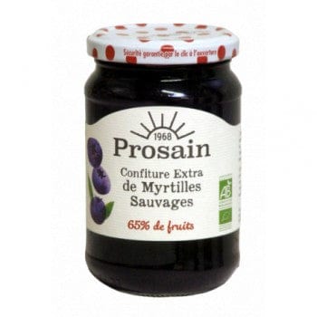 Confiture Extra de Myrtilles Sauvages Bio - 350g Prosain vrac-zero-dechet-ecolo-saint-andre-cubza
