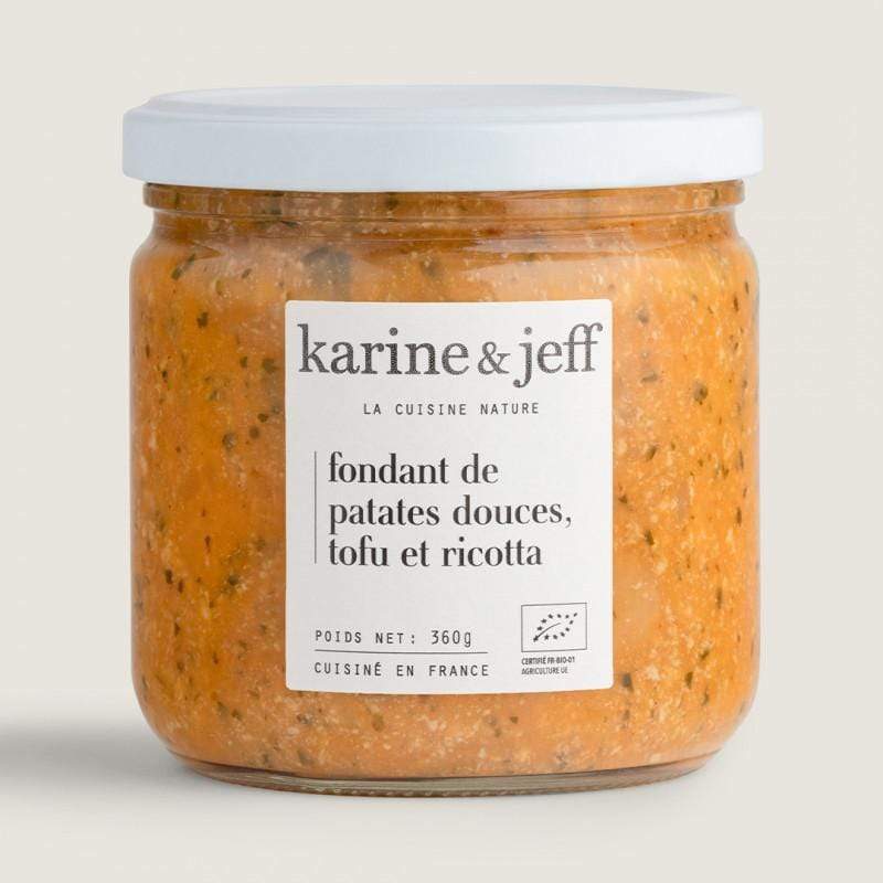Fondant de patates douces, tofu et ricotta BIO - 360g Karine & Jeff vrac-zero-dechet-ecolo-saint-andre-cubza