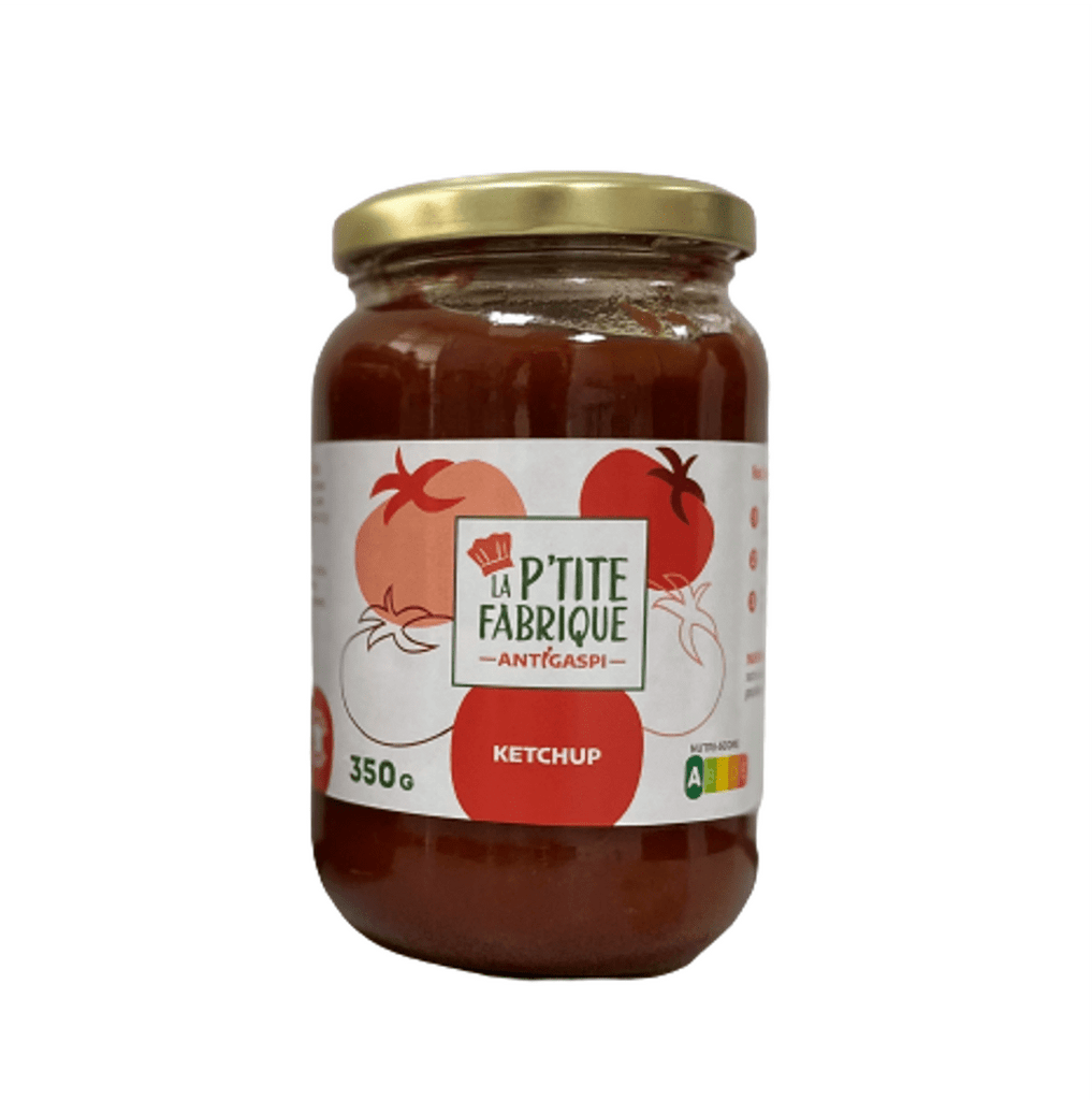 Ketchup artisanal issu de l'Anti Gaspi (350g) La P'tite Fabrique - Anti Gapsi vrac-zero-dechet-ecolo-saint-andre-cubza