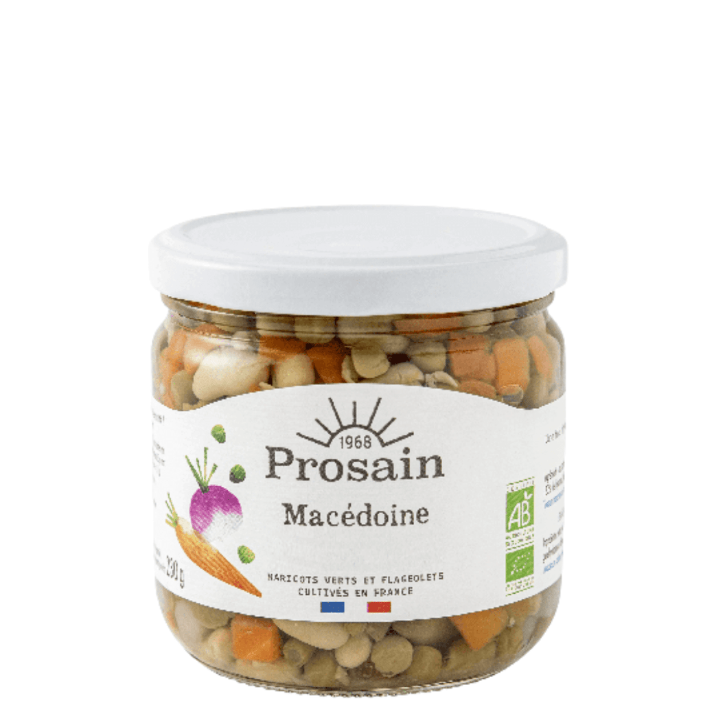 Macédoine de légumes (345g) - BIO Prosain vrac-zero-dechet-ecolo-saint-andre-cubza