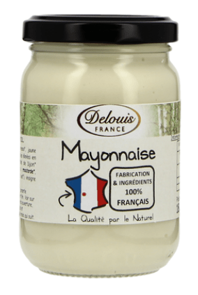 Mayonnaise aux œufs 100% française - 180g Delouis vrac-zero-dechet-ecolo-saint-andre-cubza