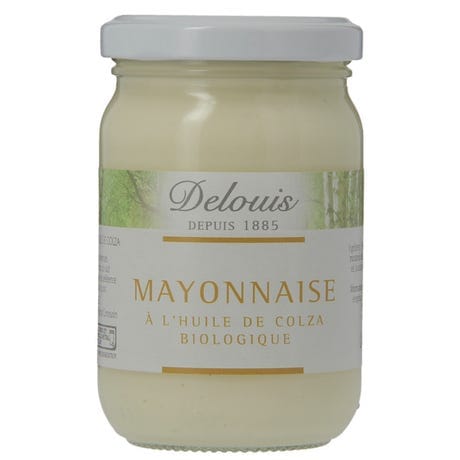 Mayonnaise huile de colza BIO - 185g Delouis vrac-zero-dechet-ecolo-saint-andre-cubza