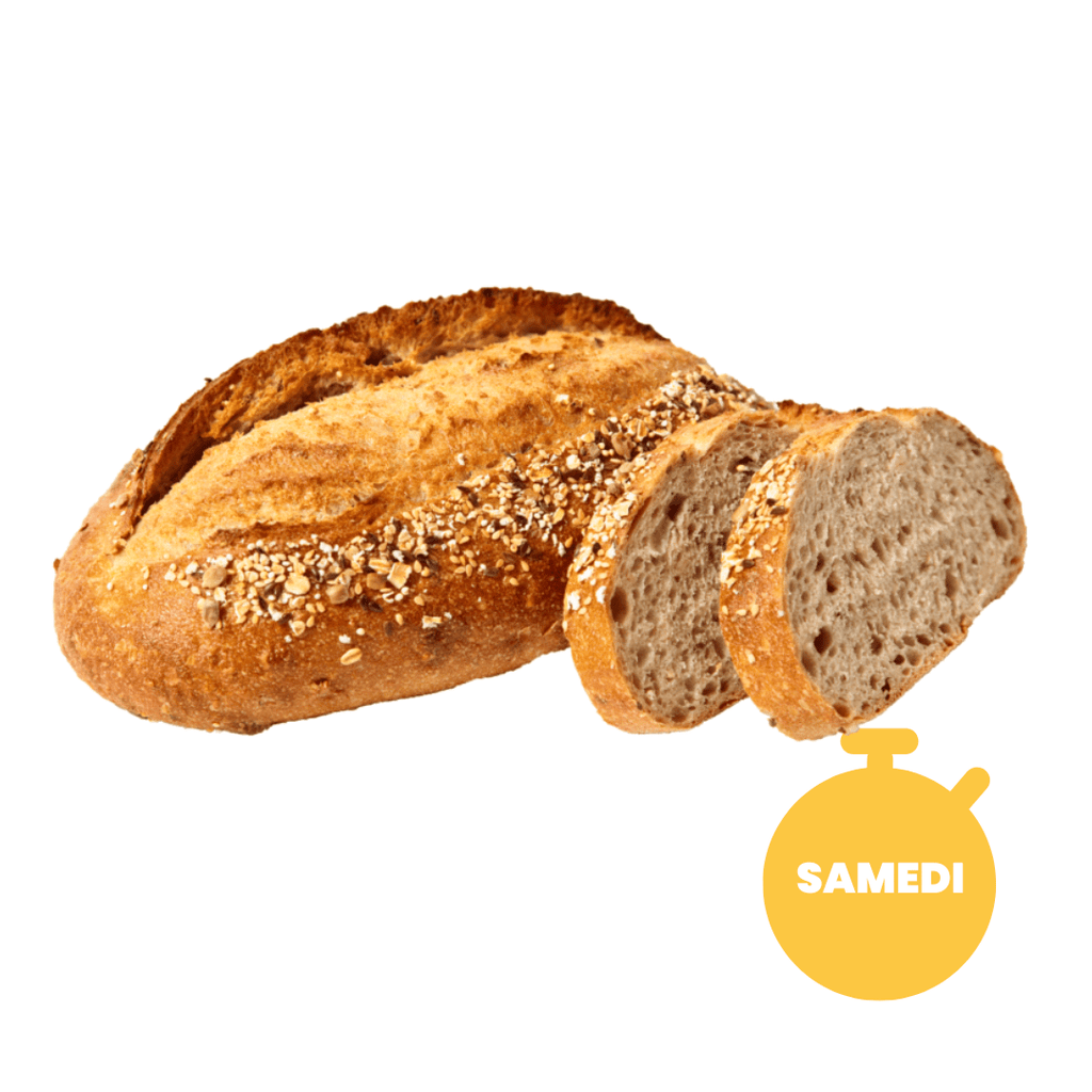 Pain aux céréales (300g) - DISPO LE SAMEDI Le Fournil de Virsac vrac-zero-dechet-ecolo-saint-andre-cubza