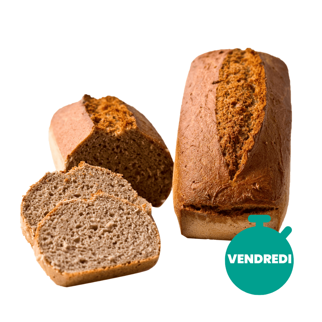 Pain pur petit épeautre / engrain noir (300g) - DISPO LE VENDREDI Le Fournil de Virsac vrac-zero-dechet-ecolo-saint-andre-cubza