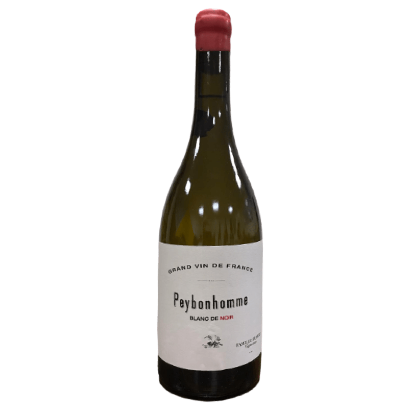 Peybonhomme Blanc de Noir 2019 - Vin de France BLANC (75cl) - BIO Famille Hubert Vignerons vrac-zero-dechet-ecolo-saint-andre-cubza