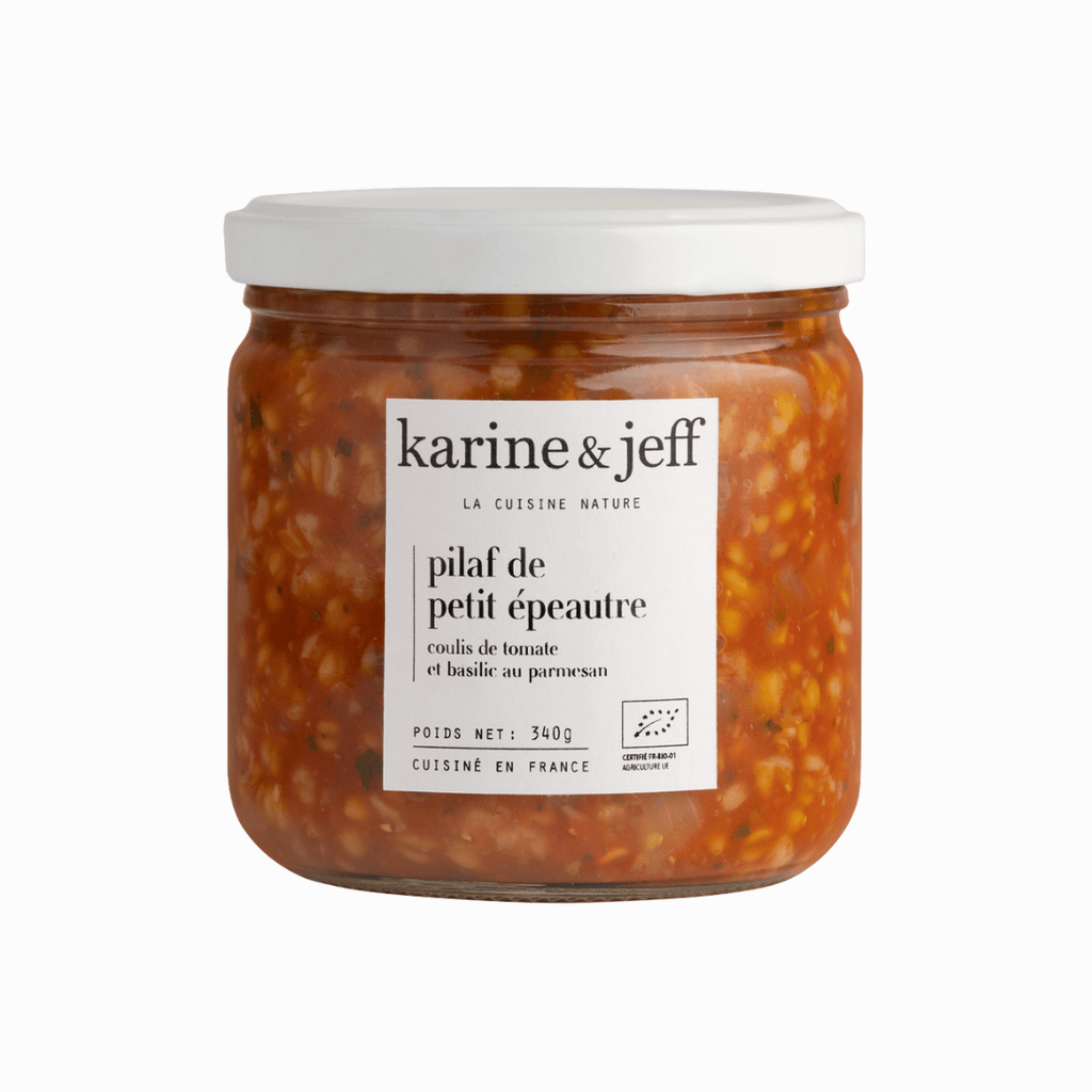 Pilaf de petit épeautre - coulis de tomate - 340g Karine & Jeff vrac-zero-dechet-ecolo-saint-andre-cubza