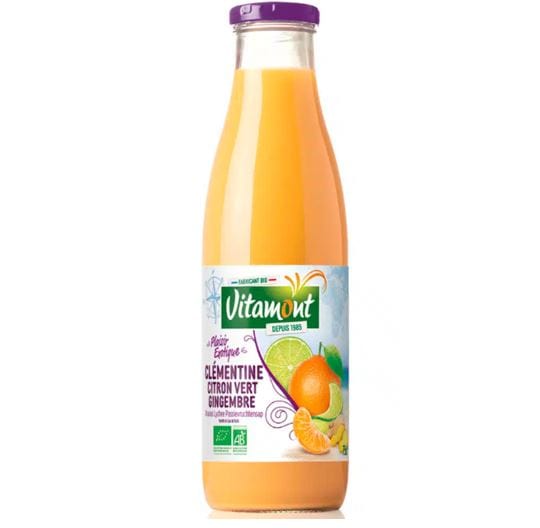 Pur jus de clémentines, gingembre et citron vert - 75cl Vitamont vrac-zero-dechet-ecolo-saint-andre-cubza