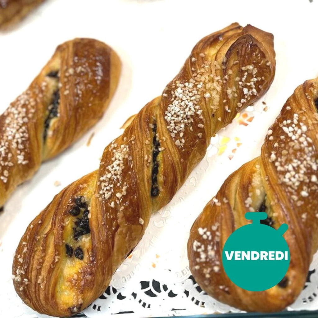 RETRAIT LE VENDREDI - Torsade au chocolat - la pièce Le Fournil de Virsac vrac-zero-dechet-ecolo-saint-andre-cubza