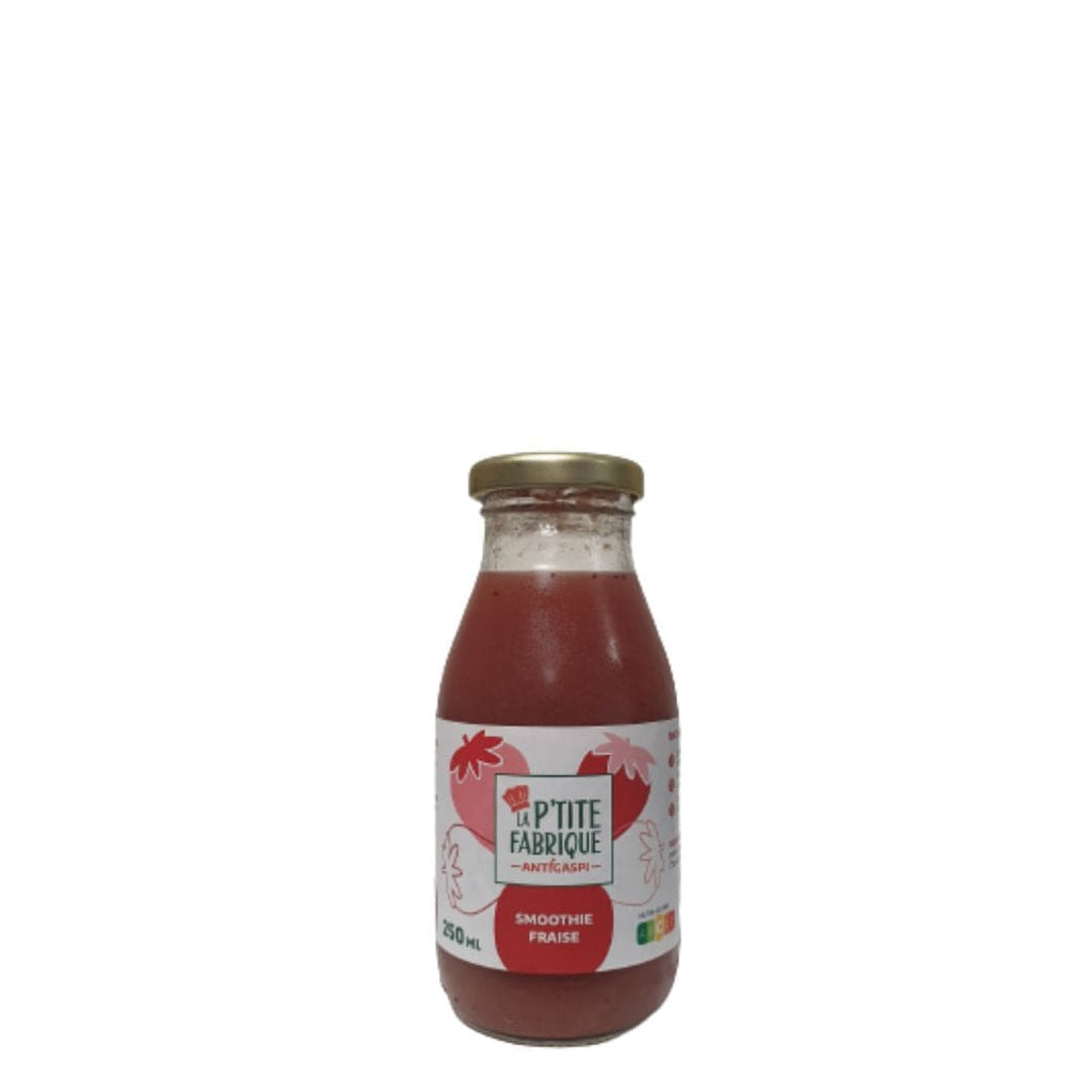 Smoothie fraise - PETIT format (25cl) La P'tite Fabrique - Anti Gapsi vrac-zero-dechet-ecolo-saint-andre-cubza
