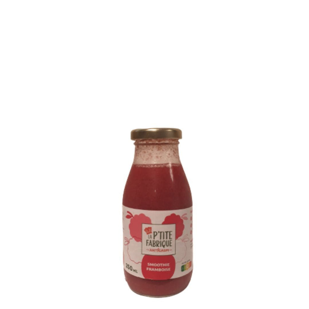 Smoothie framboise - PETIT format (25cl) La P'tite Fabrique - Anti Gapsi vrac-zero-dechet-ecolo-saint-andre-cubza