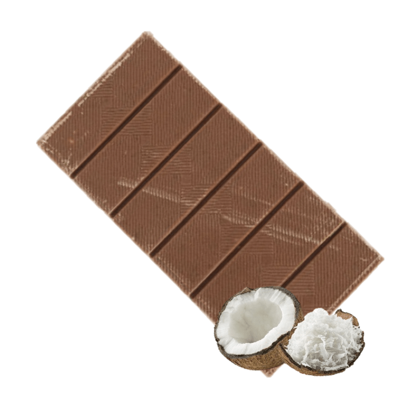 Tablette de chocolat au LAIT noix de coco & sel de Guérande (70g) - BIO Supersec vrac-zero-dechet-ecolo-saint-andre-cubza