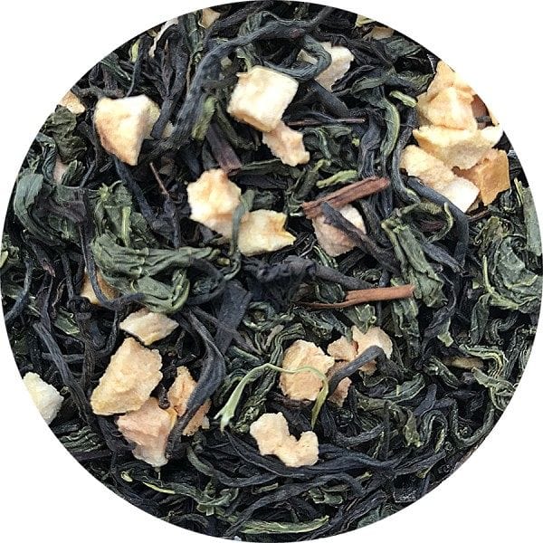 Thé noir & vert bio de la mangue à la pêche (100g) - BIO Origines Tea & Coffee vrac-zero-dechet-ecolo-saint-andre-cubza